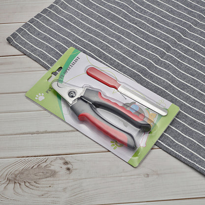 Multi-Purpose Pet & Poultry Nail Clipper – Wide Jaw Slanted Blade
