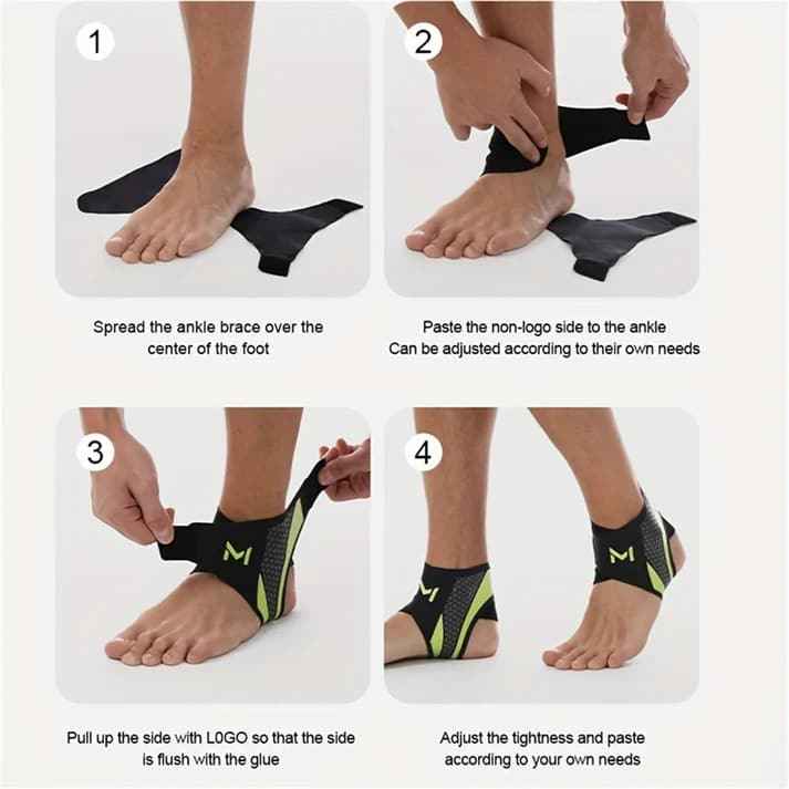 Lightweight Ankle Brace – Breathable Compression Support for Sports