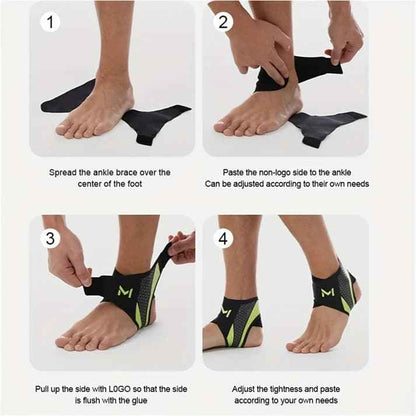 Lightweight Ankle Brace – Breathable Compression Support for Sports