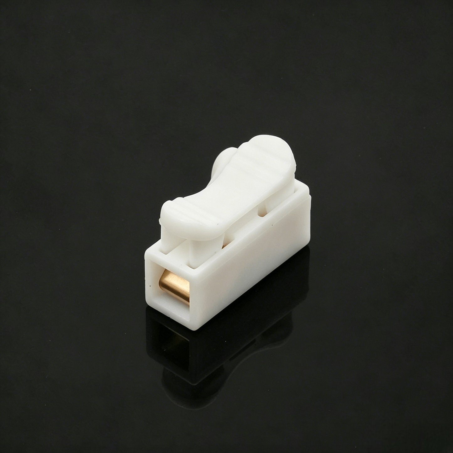 🟡Brass Spring Quick Connector – Safe & Flame-Retardant, No Tools Needed