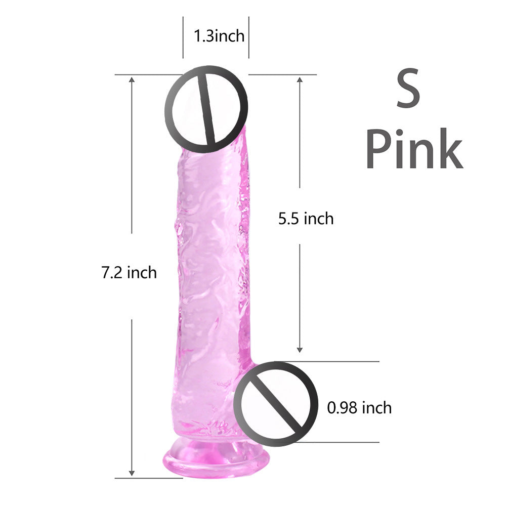 Realistic Transparent Crystal, Soft & Flexible