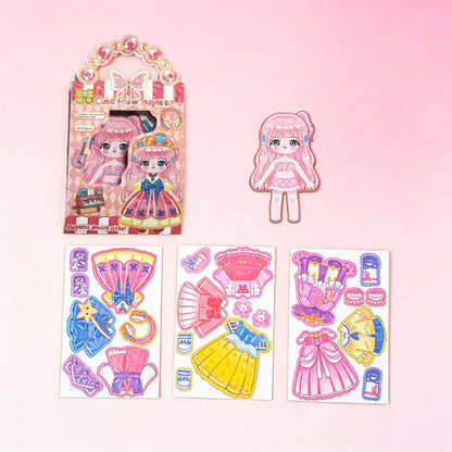 Magnetic Dress-Up Dolls – Reusable & Educational 👗🎨
