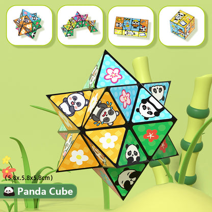 Folding Infinity Magic Cube – Educational Fidget Toy for Kids