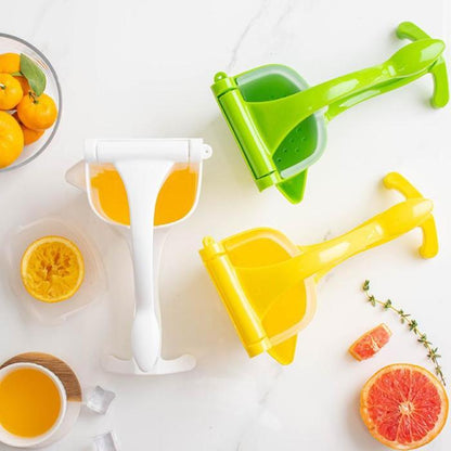 🍋Manual Fruit Juicer – Hand Press for Lemon, Orange & Lime, Great for Curry, Marinades & Drinks, Practical Kitchen Tool