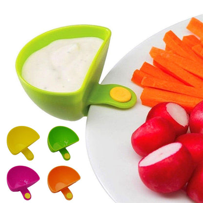 Dip Clip Bowl Plate Holder(4 Pcs/Set)