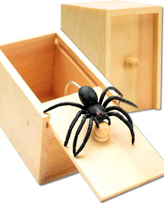 🕷️ Spider Surprise Prank Box – The Ultimate Gag Gift