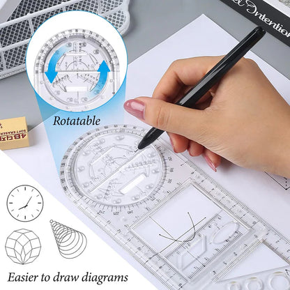 Multifunctional Geometric Ruler