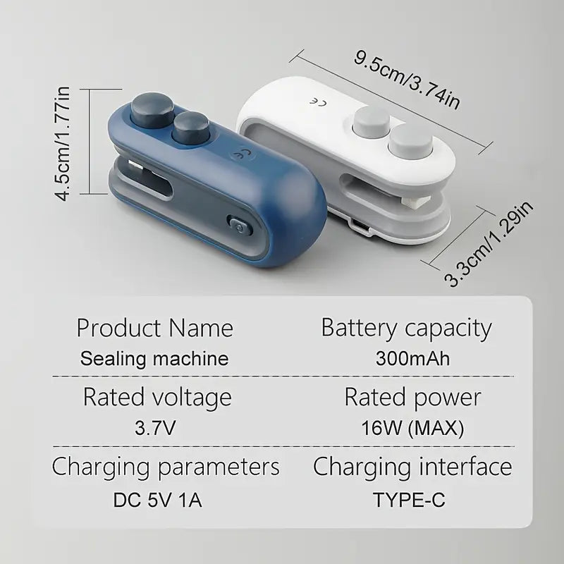 Portable Snack Sealer Mini Sealer