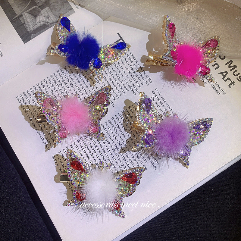 Moving Butterfly Hair Clip