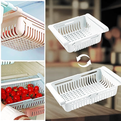 Expandable Fridge Box – Adjustable Width, Neat Storage
