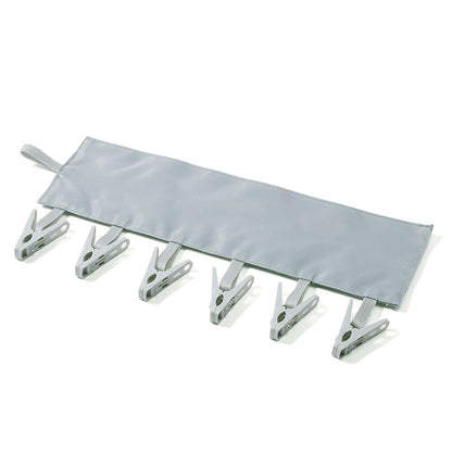 Portable Foldable Velcro Clothes Hanger – Fabric Storage Rack