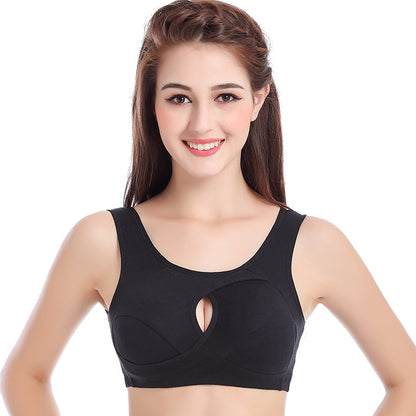 Women's Hollow-Out Sports Push-Up Bra