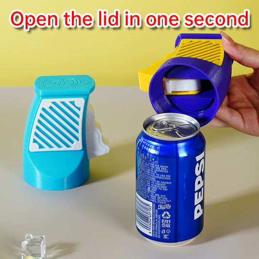 3D Printed Can Opener Effortless One-Hand One-Press Durable