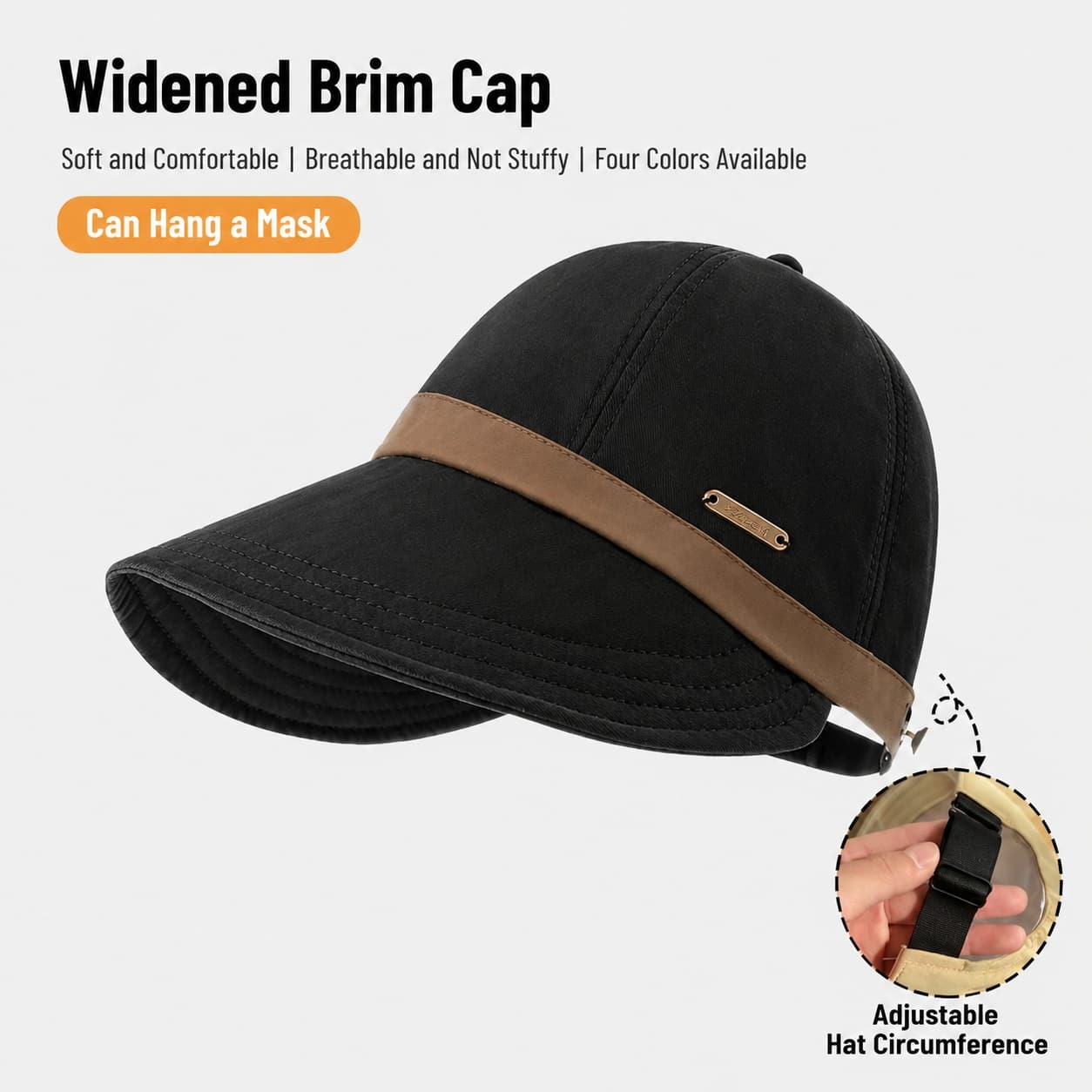 Women's Sun Protection Hat｜Wide Brim UV Protection Summer Cap