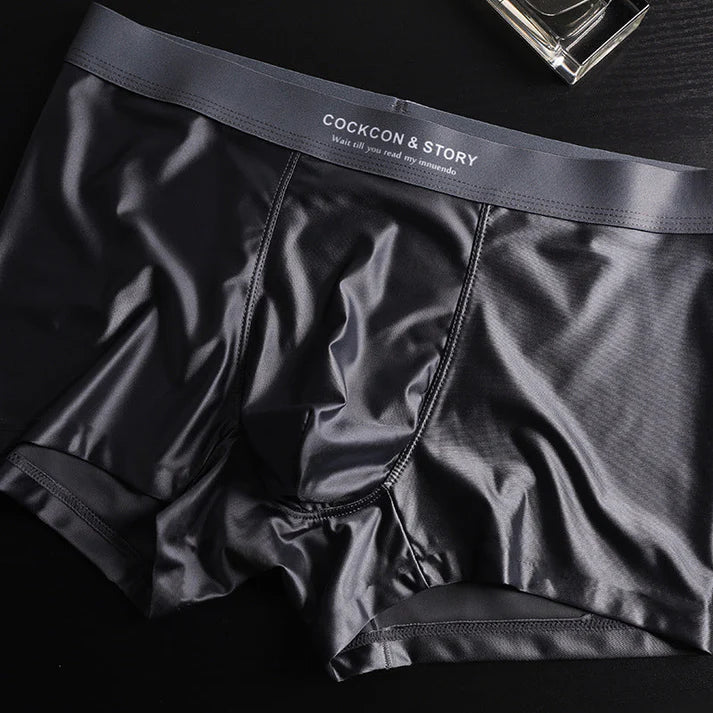 Men's Satin Ice Silk Briefs
