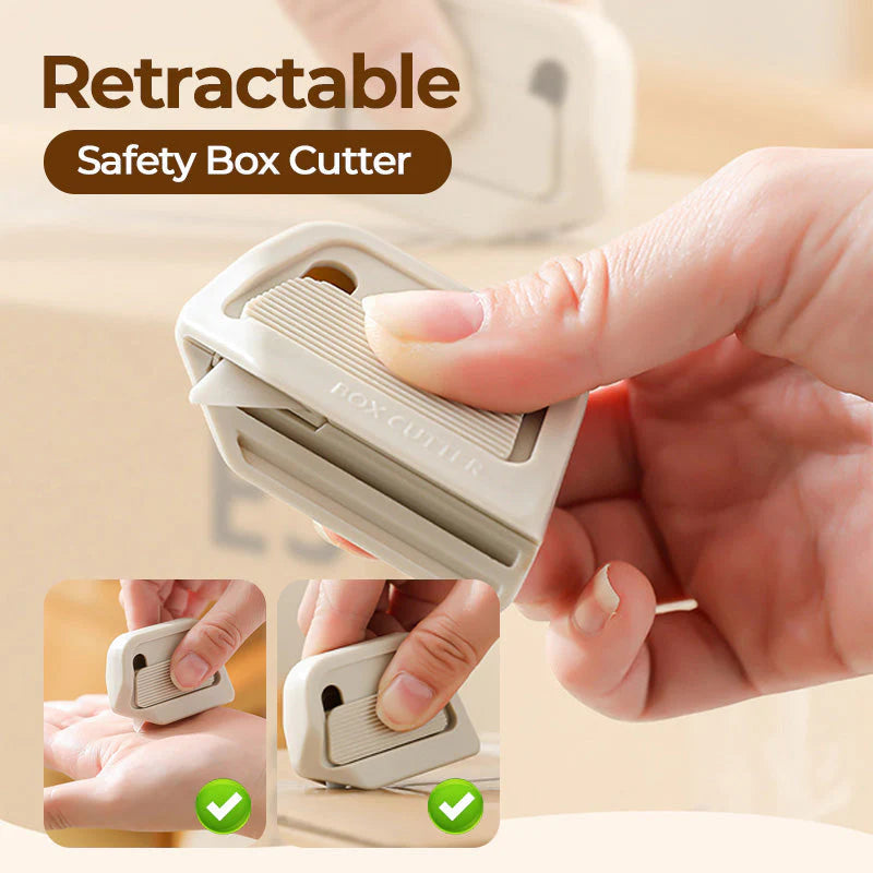 Extending Box Cutter Retractable Safety Box Cutter – Elitebaz
