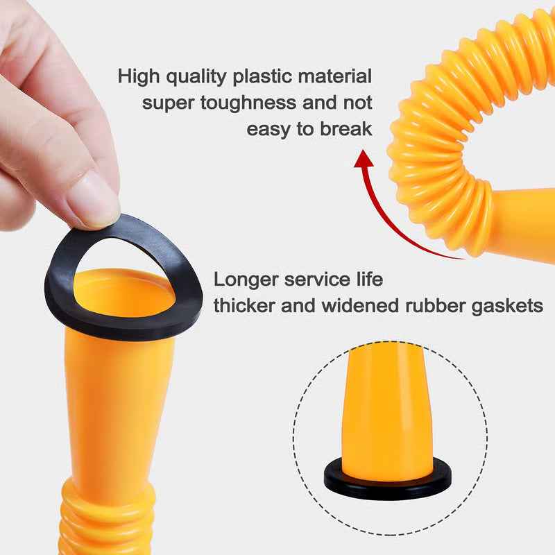 Upgraded Universal Gas Spout – Flexible Nozzle, Fits 1-10 Gal