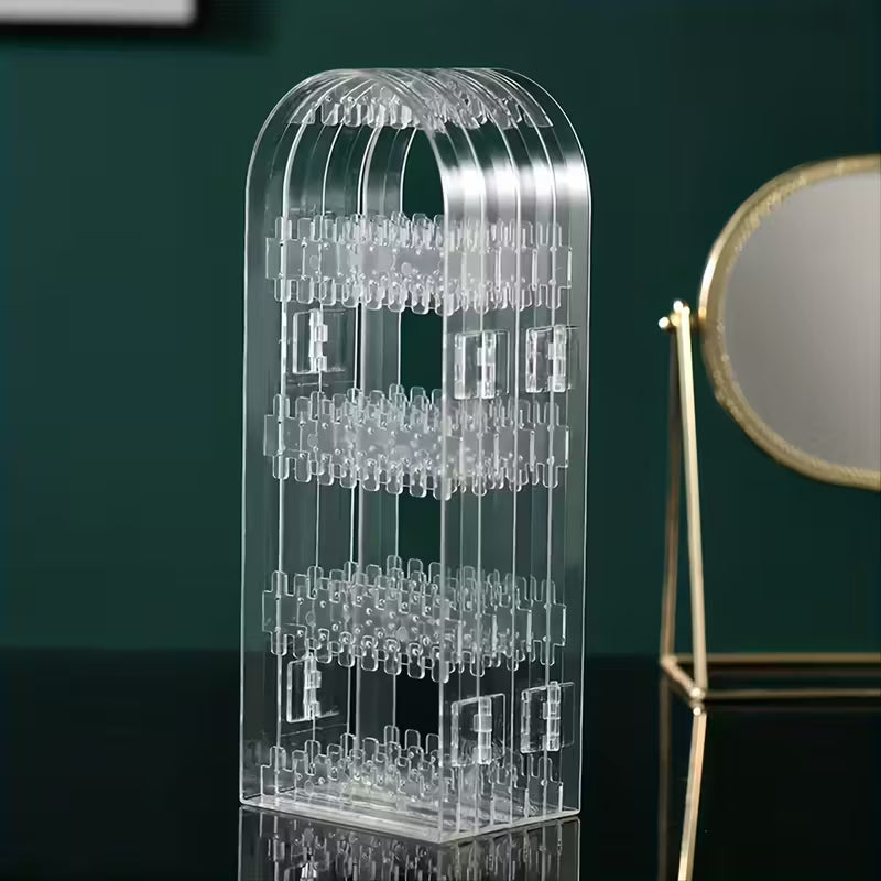 240-Hole Large Capacity Oval Jewelry Organizer