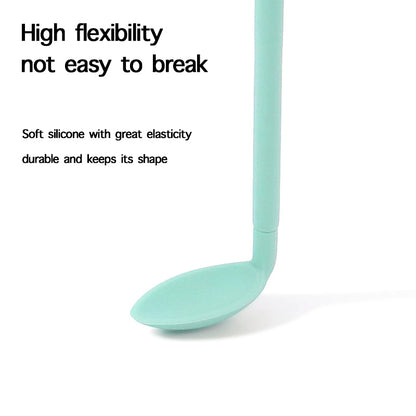 Mini Silicone Scraper Set Cosmetic Jar Jam