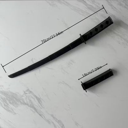 Retractable Role-Playing Katana - Plastic Samurai Prop Sword