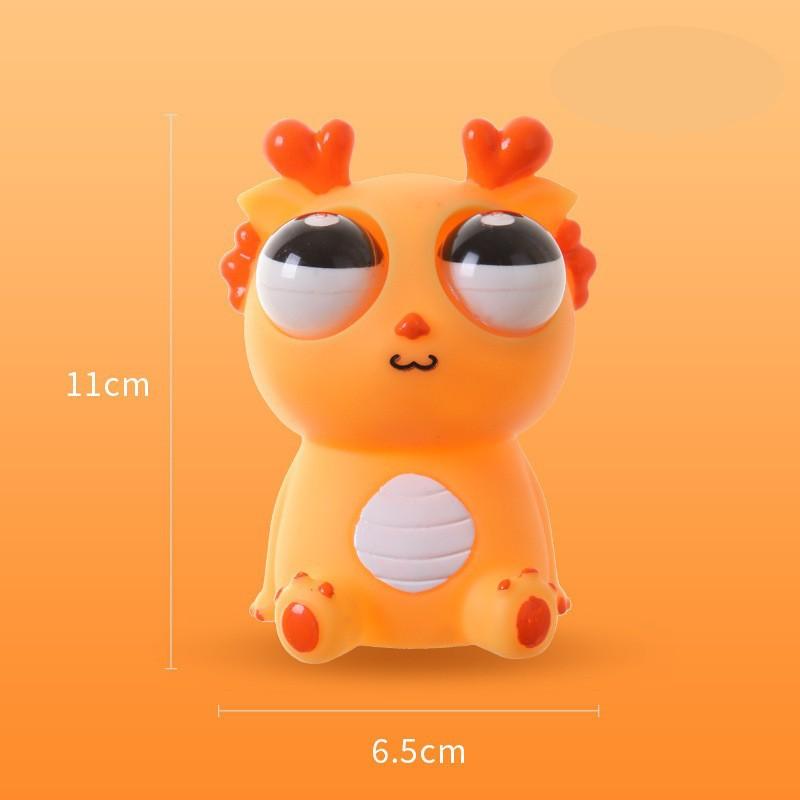 Pop-Eye Dragon Squeeze Toy – Eyes Pop Out, Stress Relief
