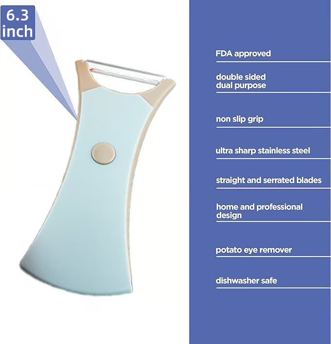 Multifunctional Rotary 2-in-1 Peeler and Grater