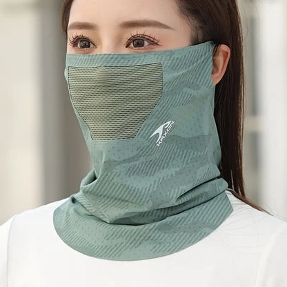 Unisex Summer Neck Gaiter & Sun Protection Face Cover – Breathable and Stretchy