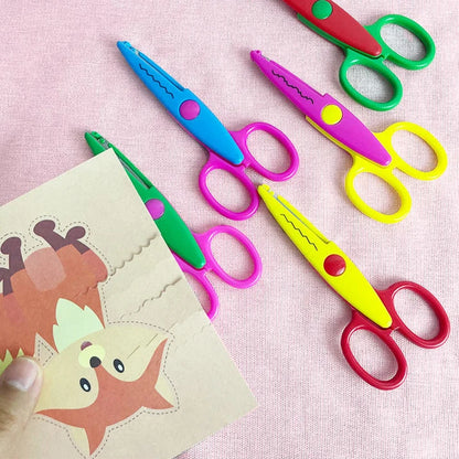 Kids Safety Scissors – Round-Tip, for Crafts & School