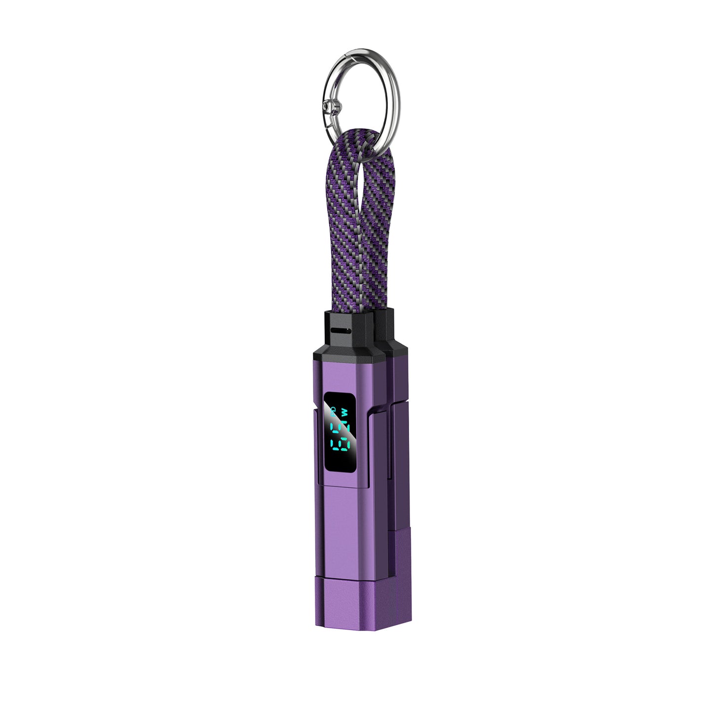 65W Digital Display Fast Charging Cable Keychain – On Keys