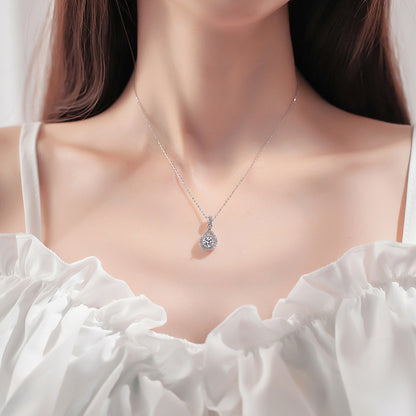 Moissanite Water Drop Necklace