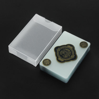 Creative transparent plastic poker cards, waterproof PVC poker cards