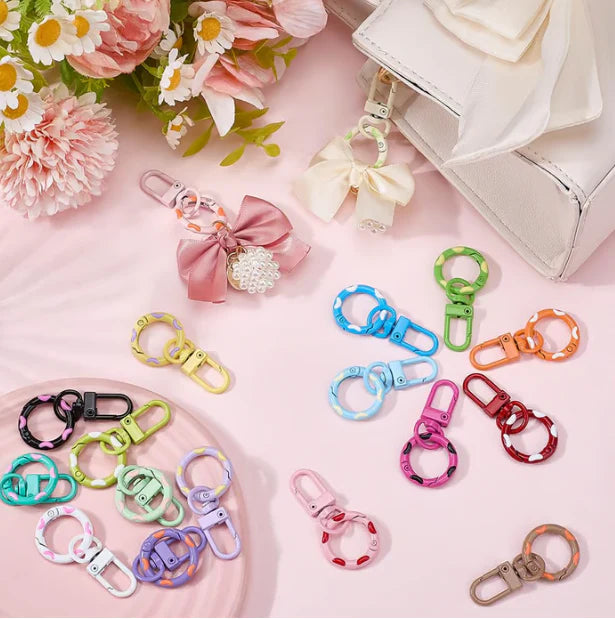 Color Spring Keychain