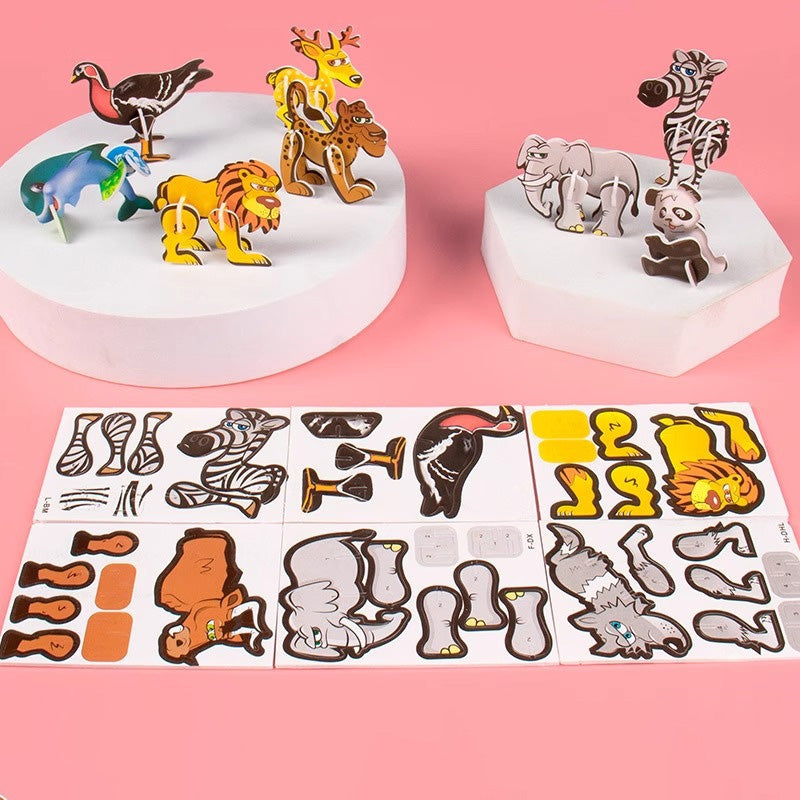 3D Fun Insect Puzzle for Kids – Creative DIY Educational Toy