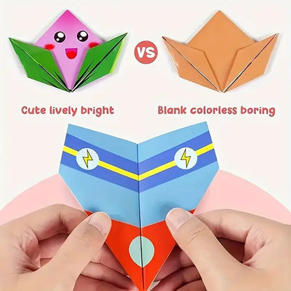 54pcs Creative Origami Kit Color Origami Puzzles