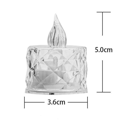 Crystal Flameless Candle Light
