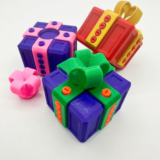 Puzzle Present: Unwrap the Challenge! Annoying gift box