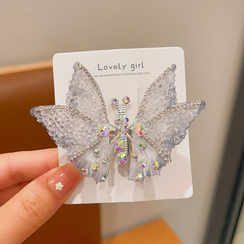Moving Butterfly Hair Clip – Fluttering Wings, Sparkling for Girls