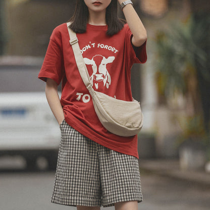 Simple Women's Dumpling Shoulder Bag