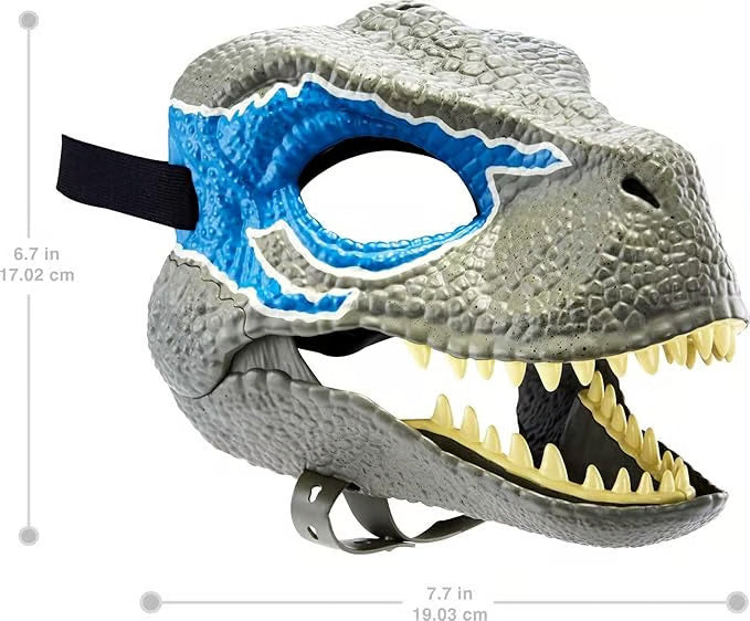 Dino Role-Play Mask with Moving Jaw