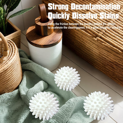 Reusable Magic Laundry Balls - Prevents Tangles & Removes Dirt