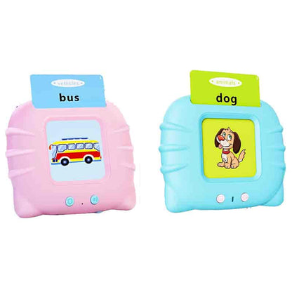 📚Talking Flash Cards – Bilingual Learning Toy for 3-6 Year Old Kids