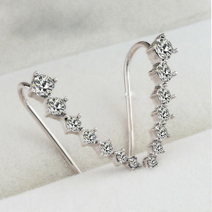 Rhinestone Long Earrings Big Dipper Constellation Jewelry