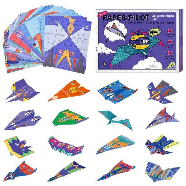 Creative DIY Paper Airplane Set For Kids