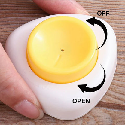 🥚Egg Piercer with Safety Lock – One-Press Pricking, Prevents Cracking, Perfect Hard-Boiled Eggs Every Time