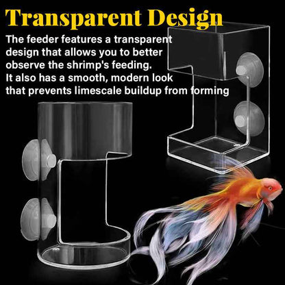 Self-Suspending Aquarium Feeder
