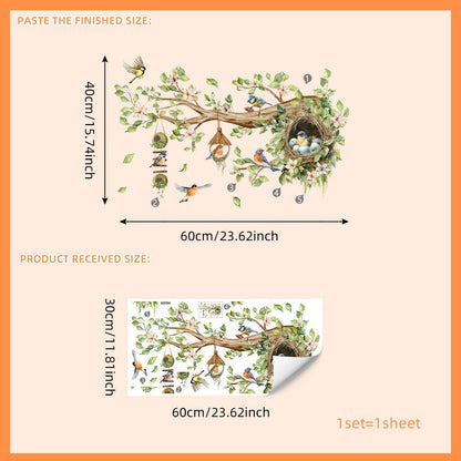 Colorful Floral Bouquet Window Sticker