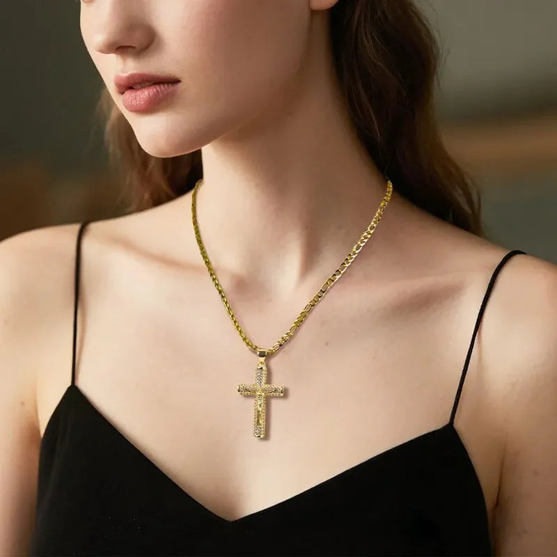 Crucifix Pendant Necklace