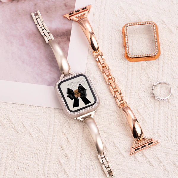 Minimalist Metal Bracelet Watch Band(Watch Face Not Included)