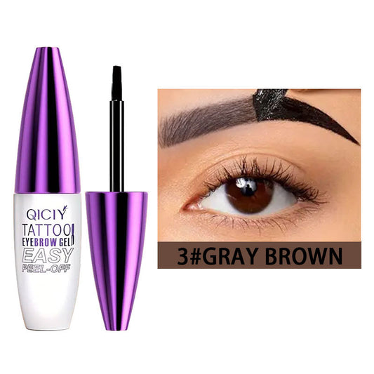 Peel-Off Eyebrow Gel, Waterproof and Long-Lasting