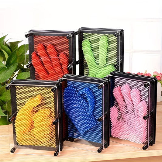 3D Pin Art Board Toy Handprint Variable Needle Painting Toys